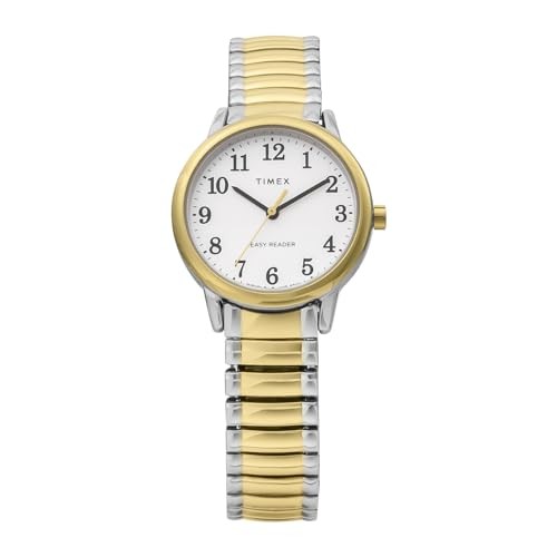 TIMEX EASY READER Watch White Dial Stainless Steel Quartz 30mm TW2V94800