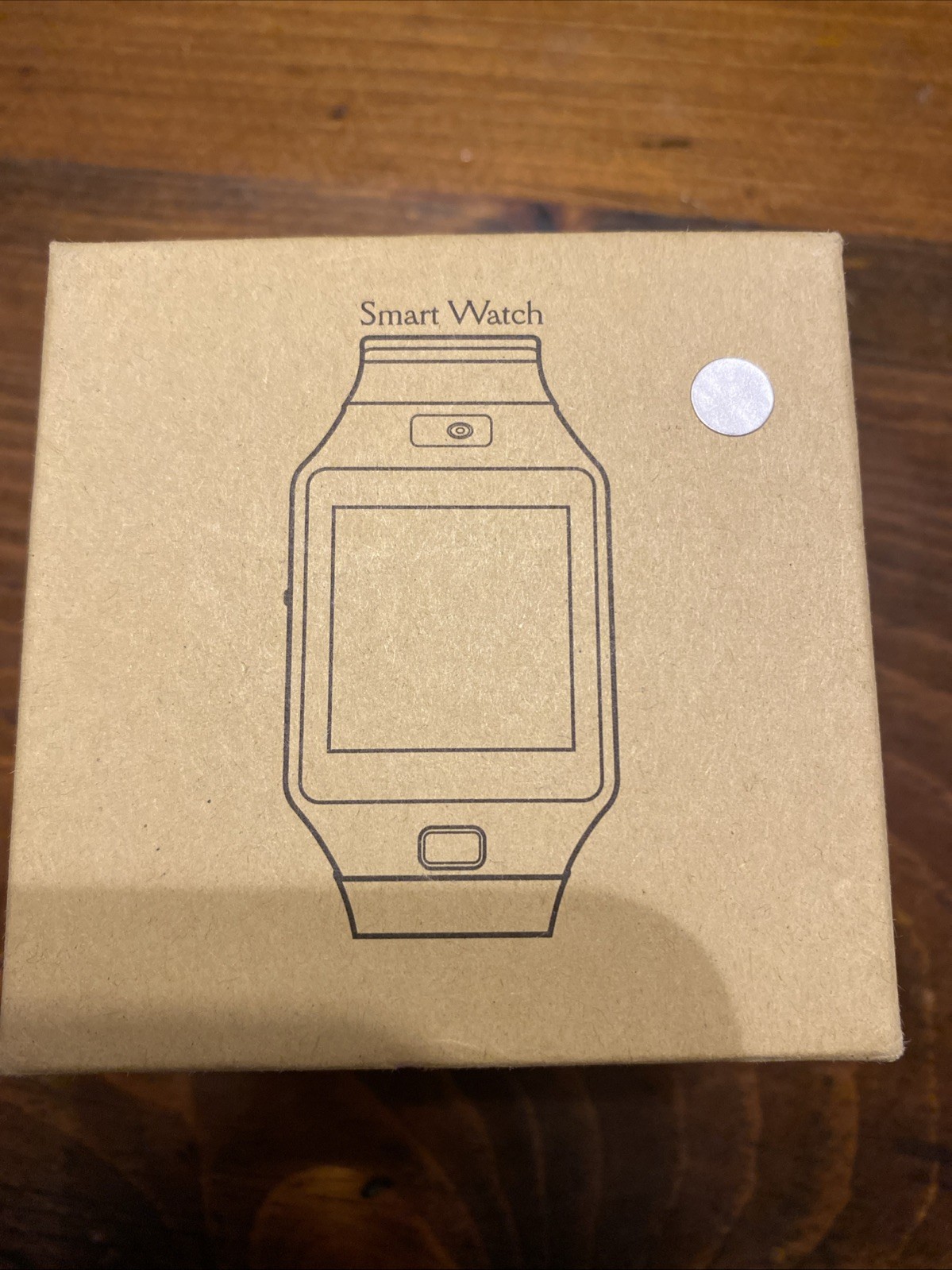 Unisex Android Smart Watch, Black And Silver See Description