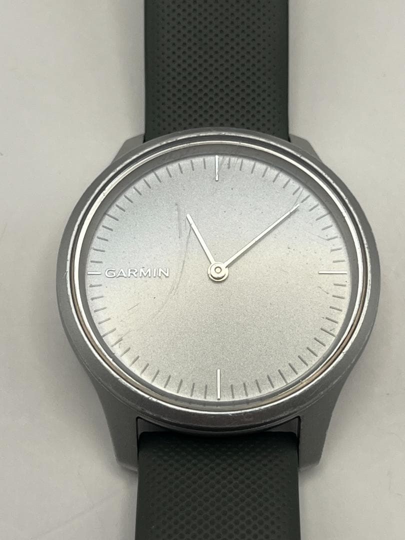GARMIN Vivomove Style Moss Green Silver Smartwatch Fitness Tracker