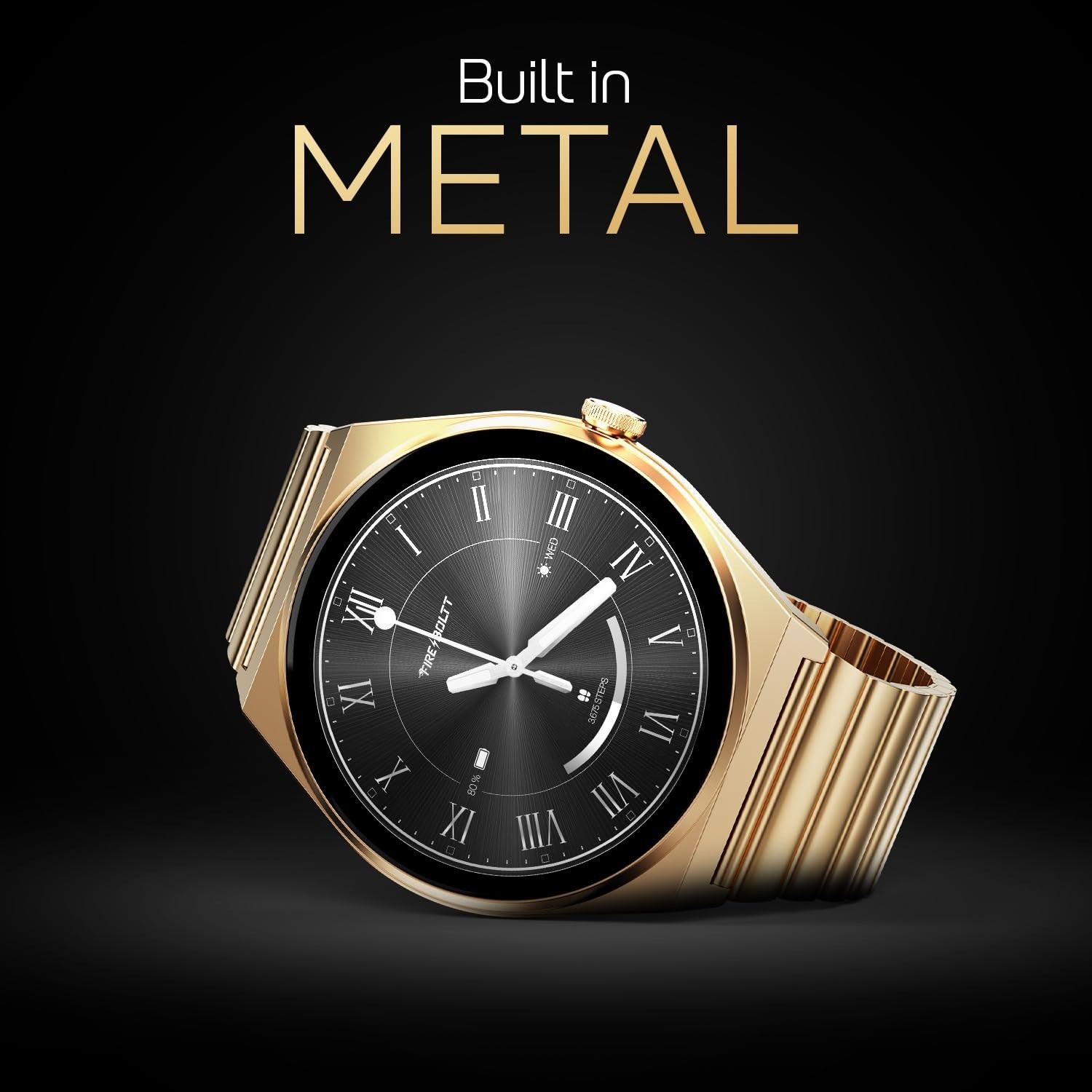 Fire-Boltt 1.78 Inch Smart Watch | Sports Mode, Water-Resistant Health Tracking