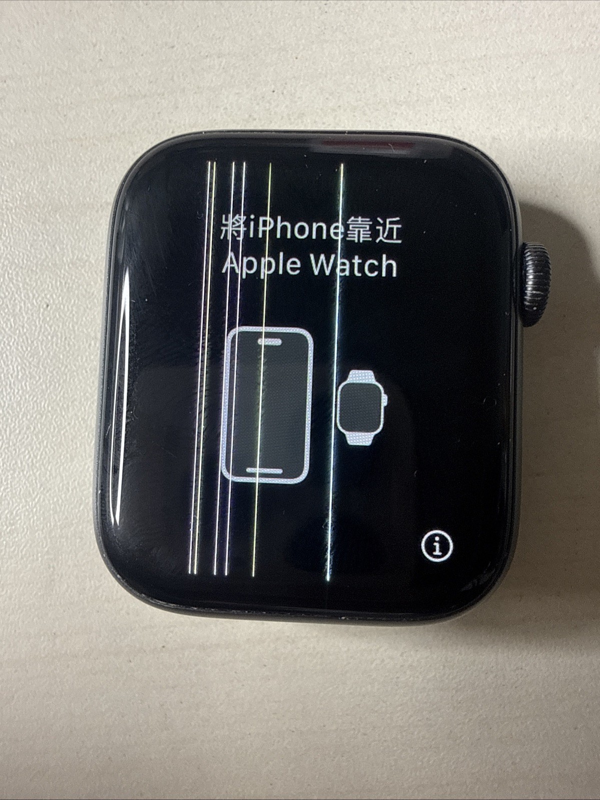 Apple Watch Series 5 44mm GPS LTE Space Gray Aluminum Black READ DESCRIPTION