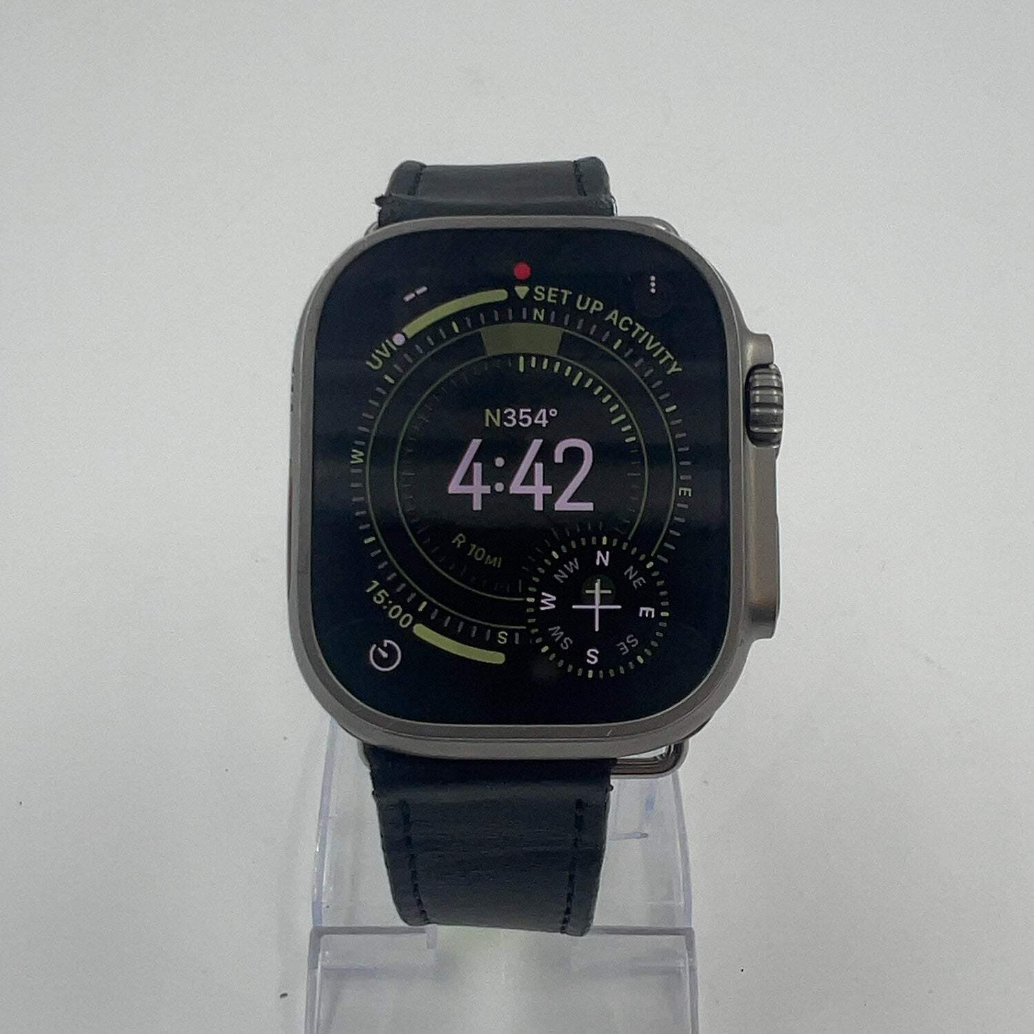 Unlocked Apple Watch Ultra 49MM Natural Titanium Aftermarket Band MNH93LL/A