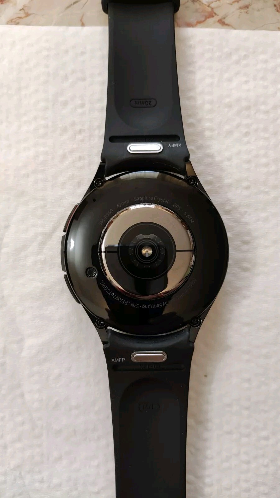 SAMSUNG Galaxy Watch 6 Classic 47mm Smartwatch BT Black SM-R960NZKAXAA