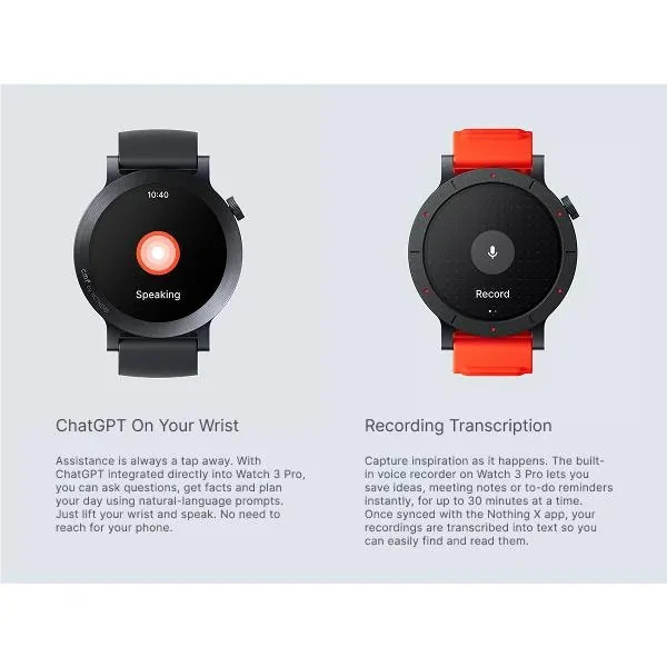 CMF Watch Pro 3 AMOLED GPS Bluetooth Smartwatch IP68 Global Version New