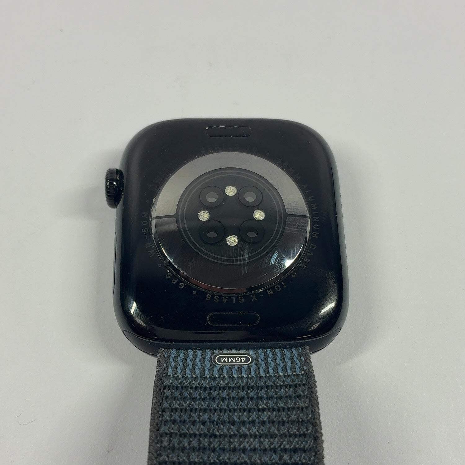 GPS Only Apple Watch Series 10 46MM Black Aluminum Aftermarket Band