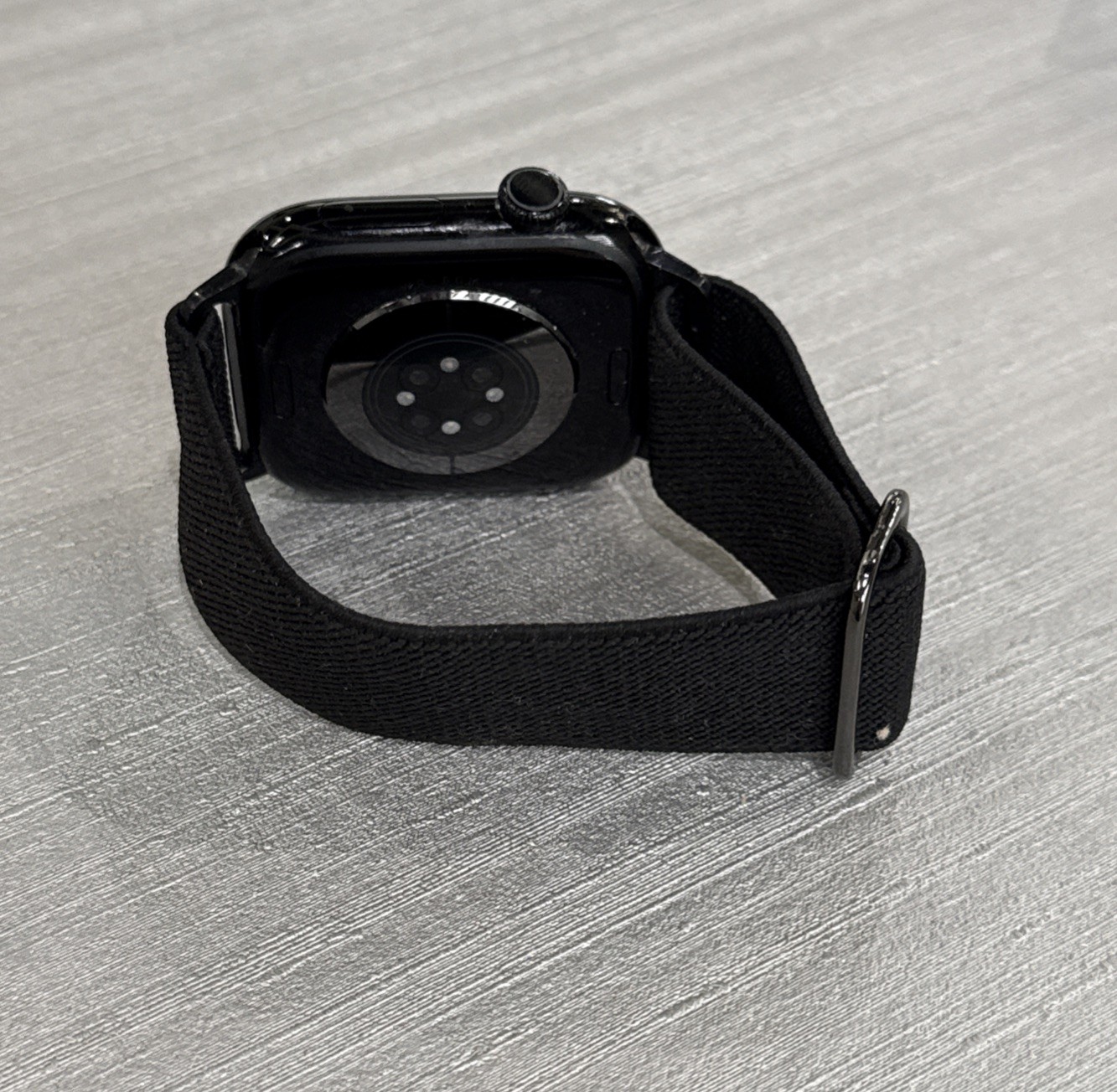 Apple Watch Series 10 46mm Black Aluminum Black Loop Band GPS LTE Broken Crown