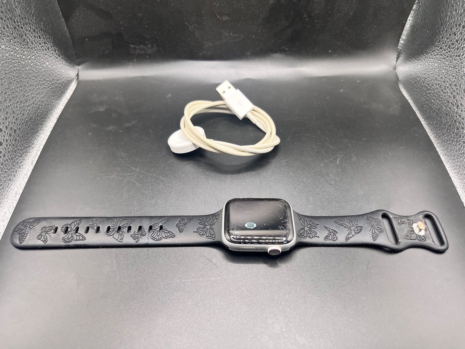 Apple Watch Series 5 44mm Silver Aluminum Case White (GPS + LTE) Smart Watch