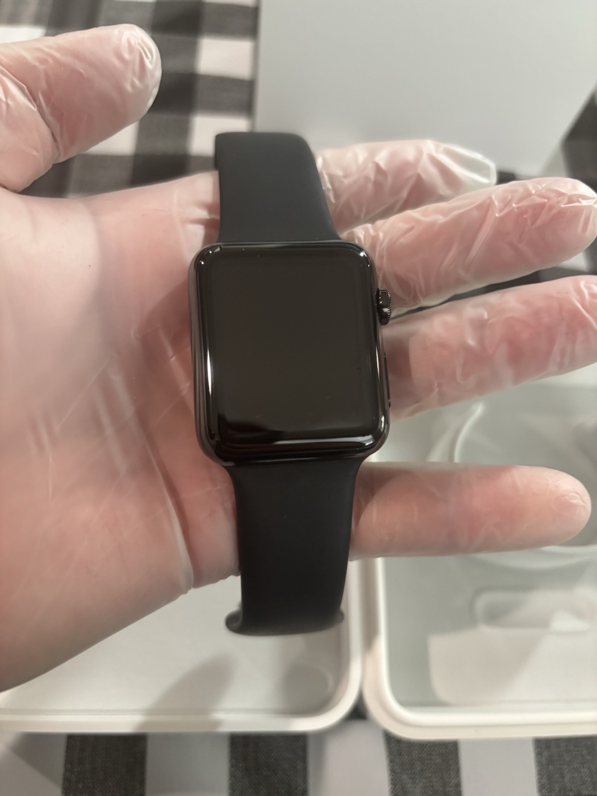 Apple Watch Gen 1 Sapphire Crystal & Ceramic 42mm Space Black