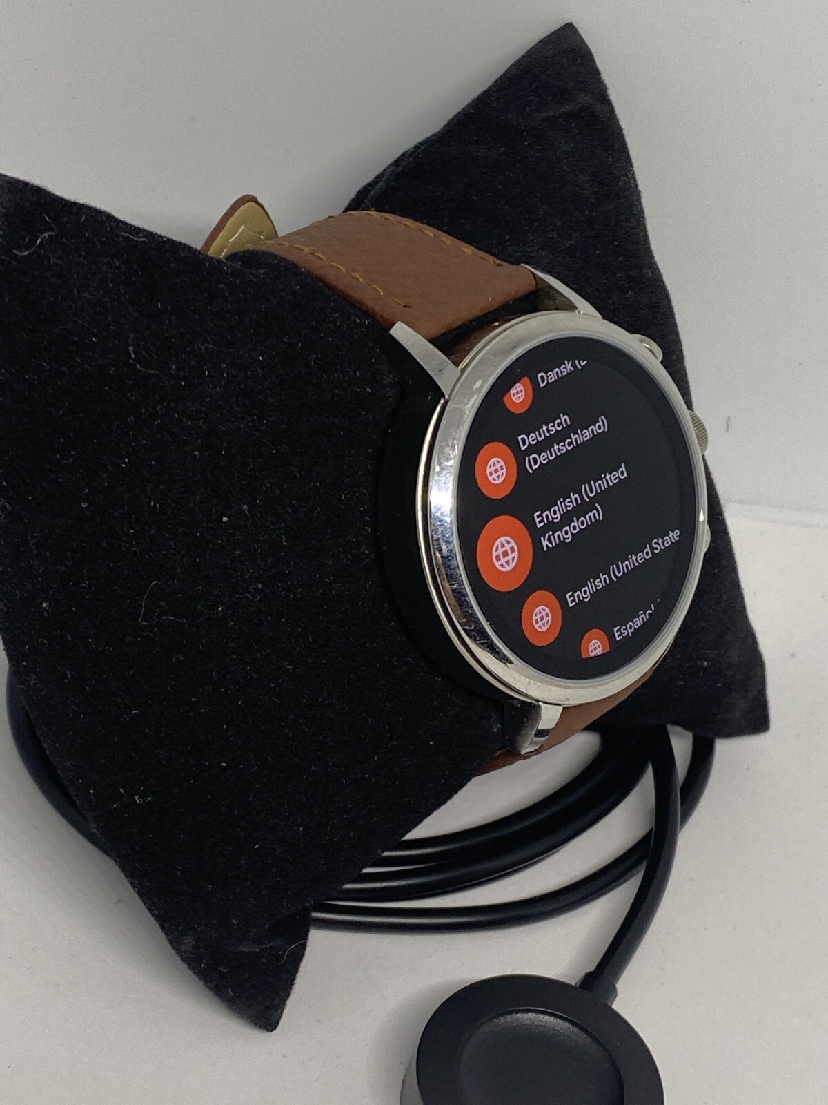 Fossil Gen 4 Authentic Digital Dial Smart Watch Custom Band FTW6014 AB180