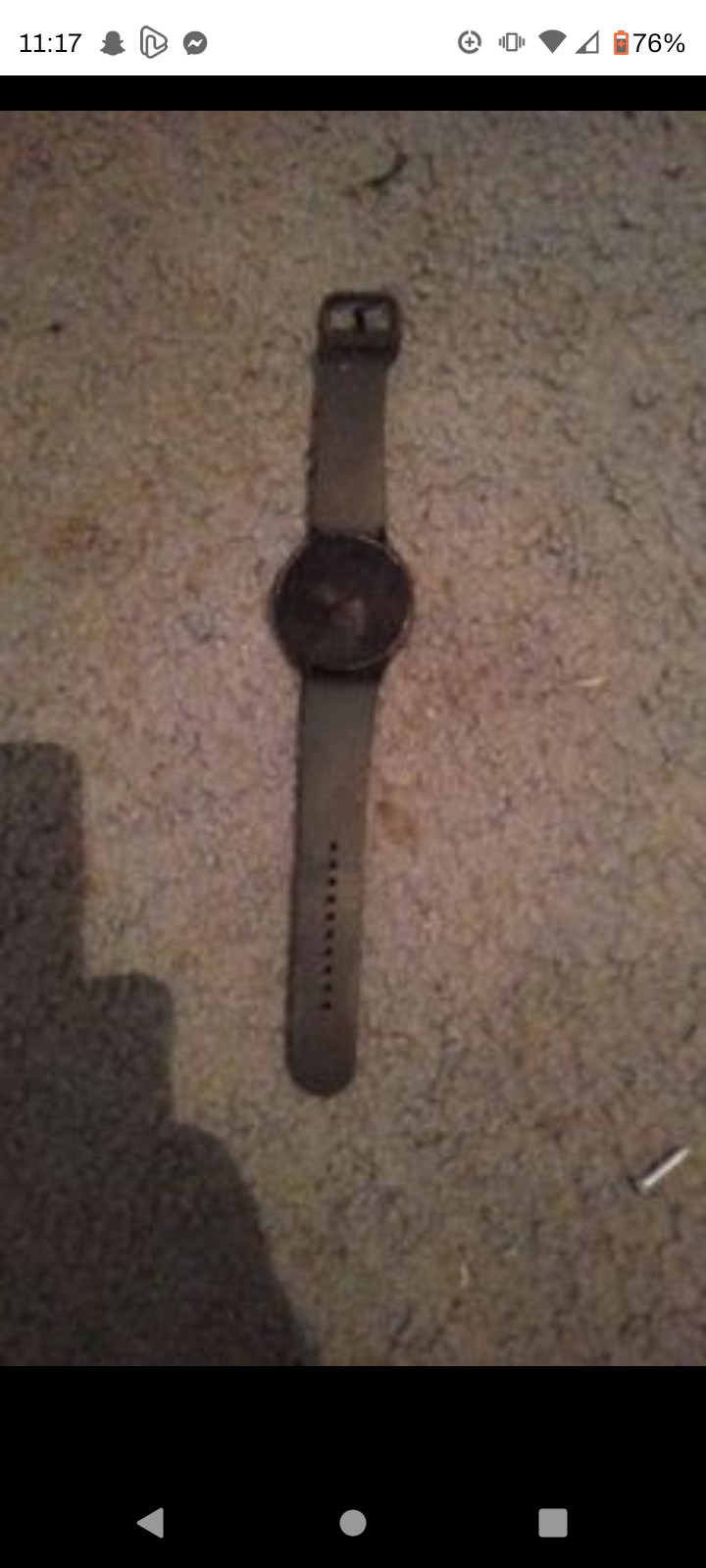 Samsung Galaxy Watch4 SM-R875 44mm Aluminum Case with Sport Band – Black…