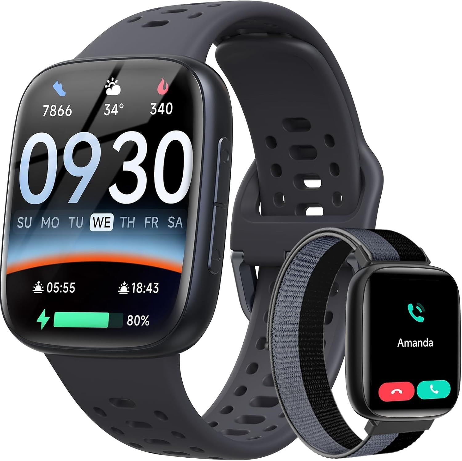 Reloj Inteligente Para iPhone Android De Mujer Smart Watch Pantalla Táct NEW US.