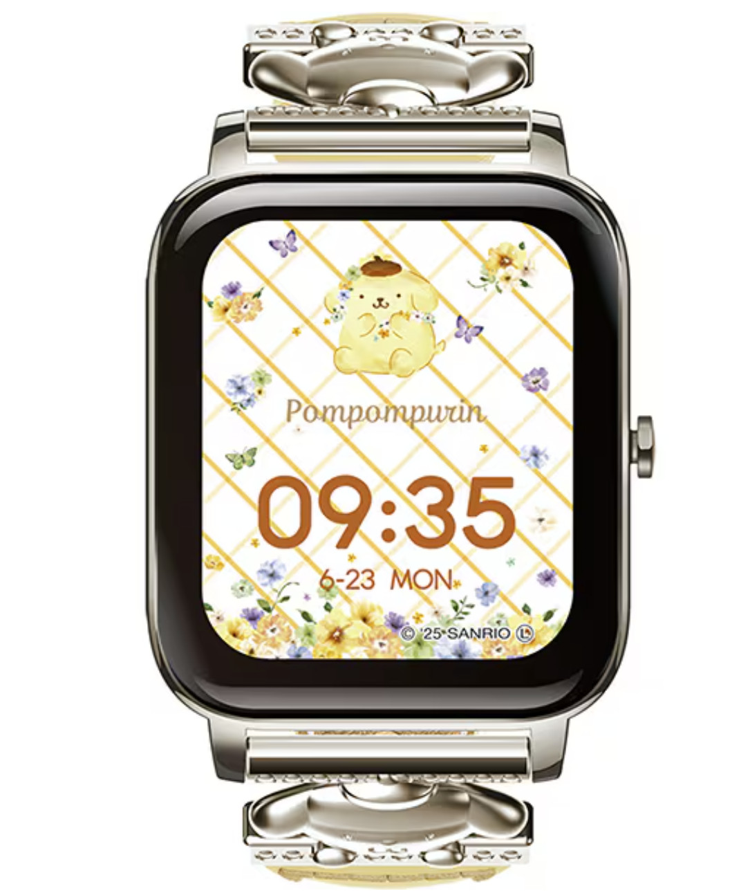 GREEN HOUSE Smart Watch Sanrio Characters Pompompurin GH-SMWL-PN NEW