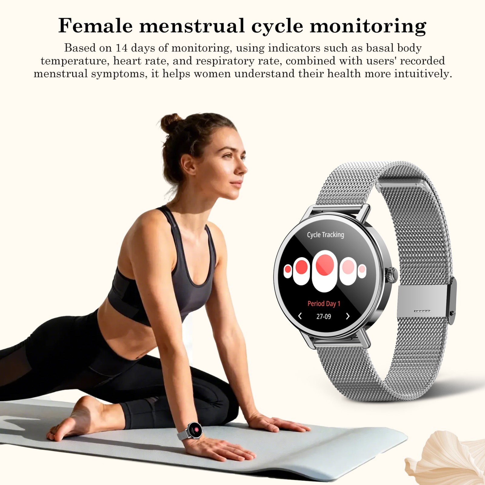 Smartwatch Women Ladies Fitness Tracker Watch Smart Watches For iOS Android US