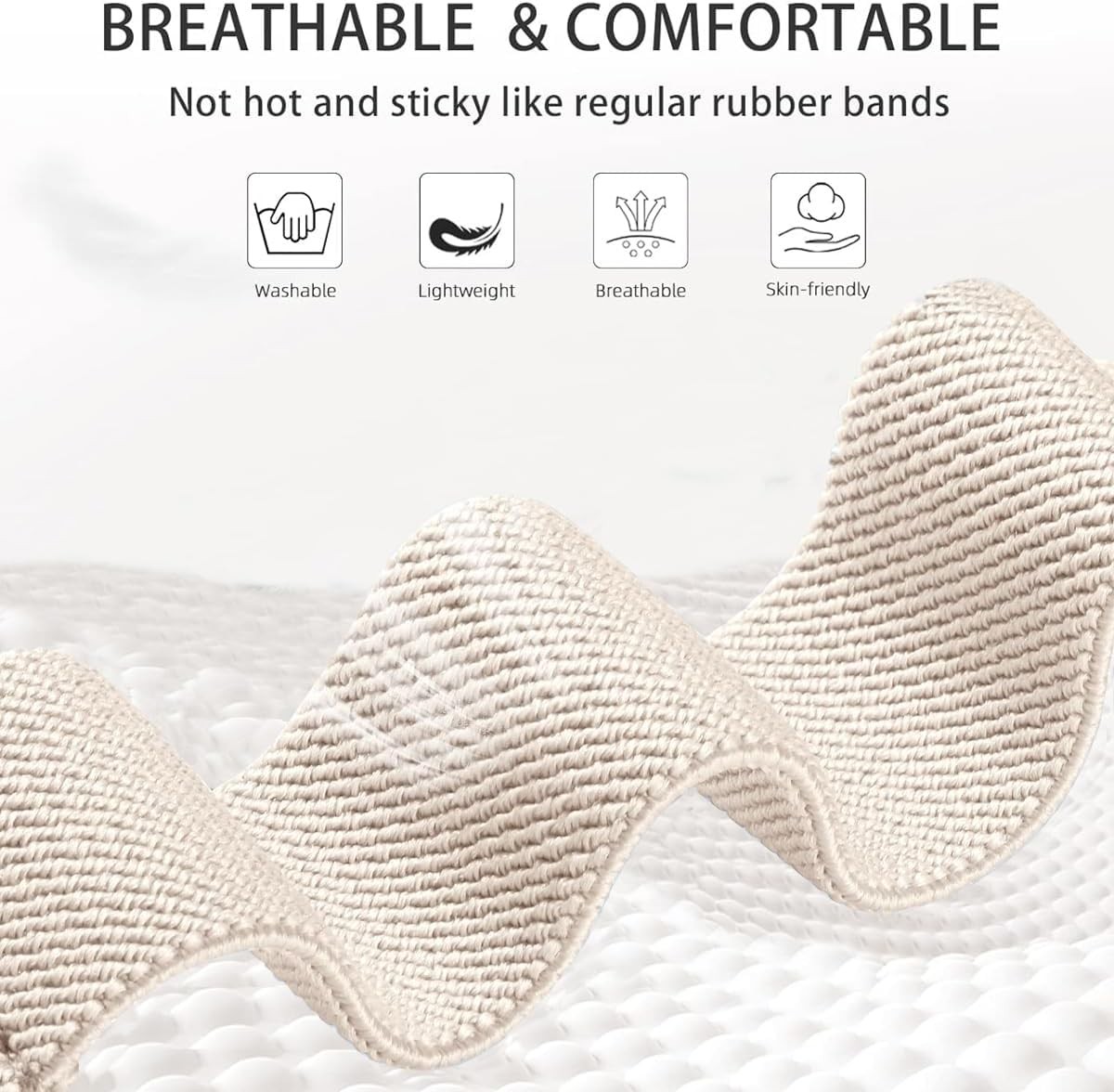 5 Pack Stretchy Nylon Strap Compatible with Samsung Galaxy Fit 3 SM-R390