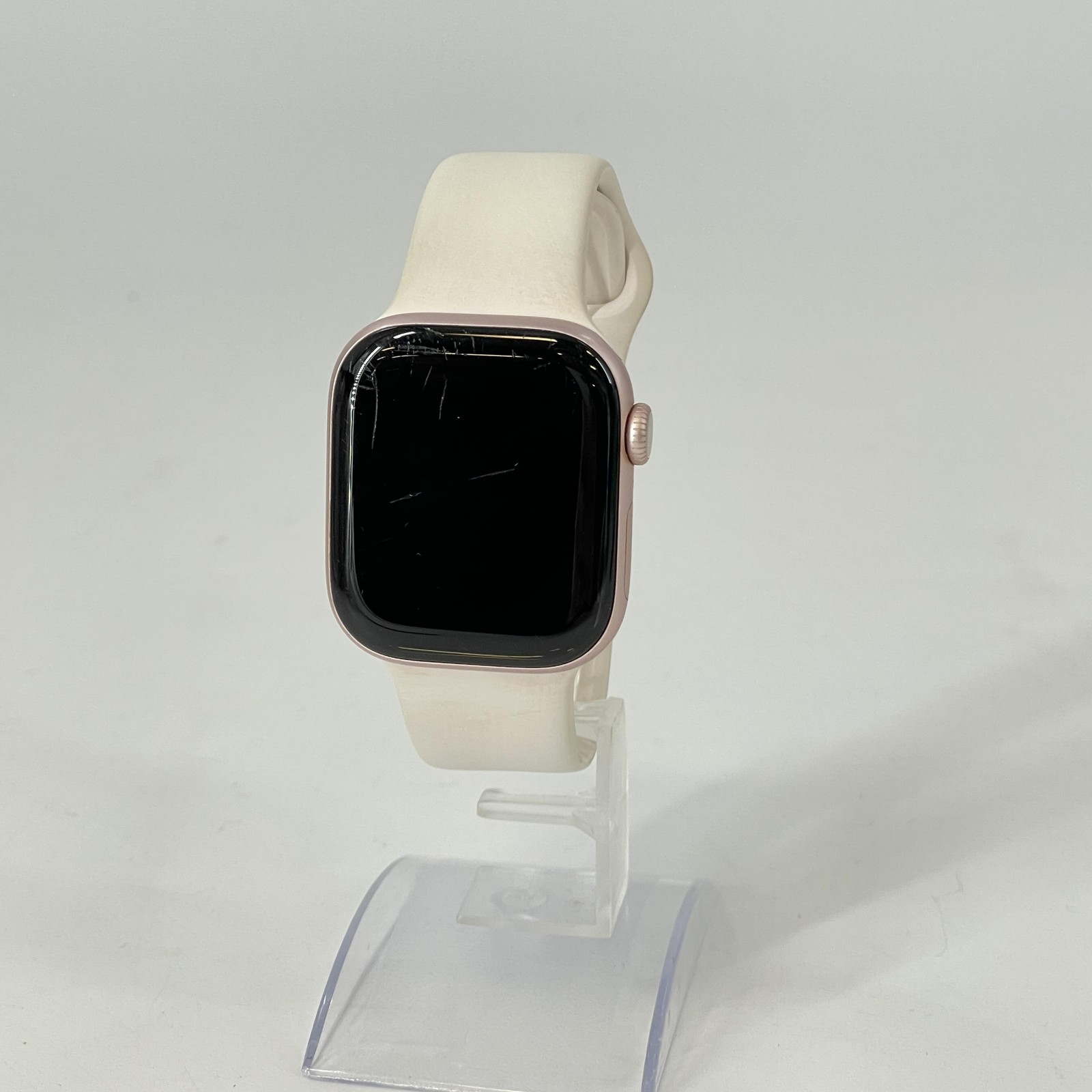 Apple Watch (Series 10) 42mm Rose Gold Aluminum (LTE) w/ White Sport – Fair