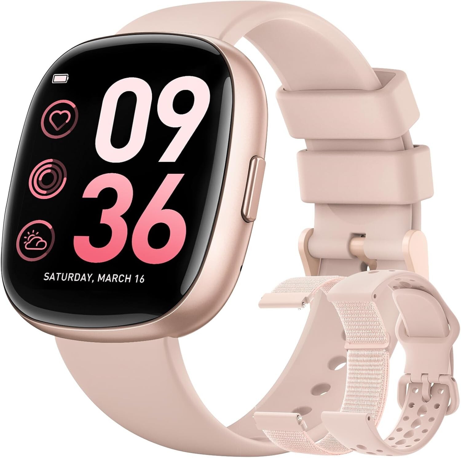 Smart Watch Men Women Fitness Call Text compatible with Google Pixel 10 Pro Fold