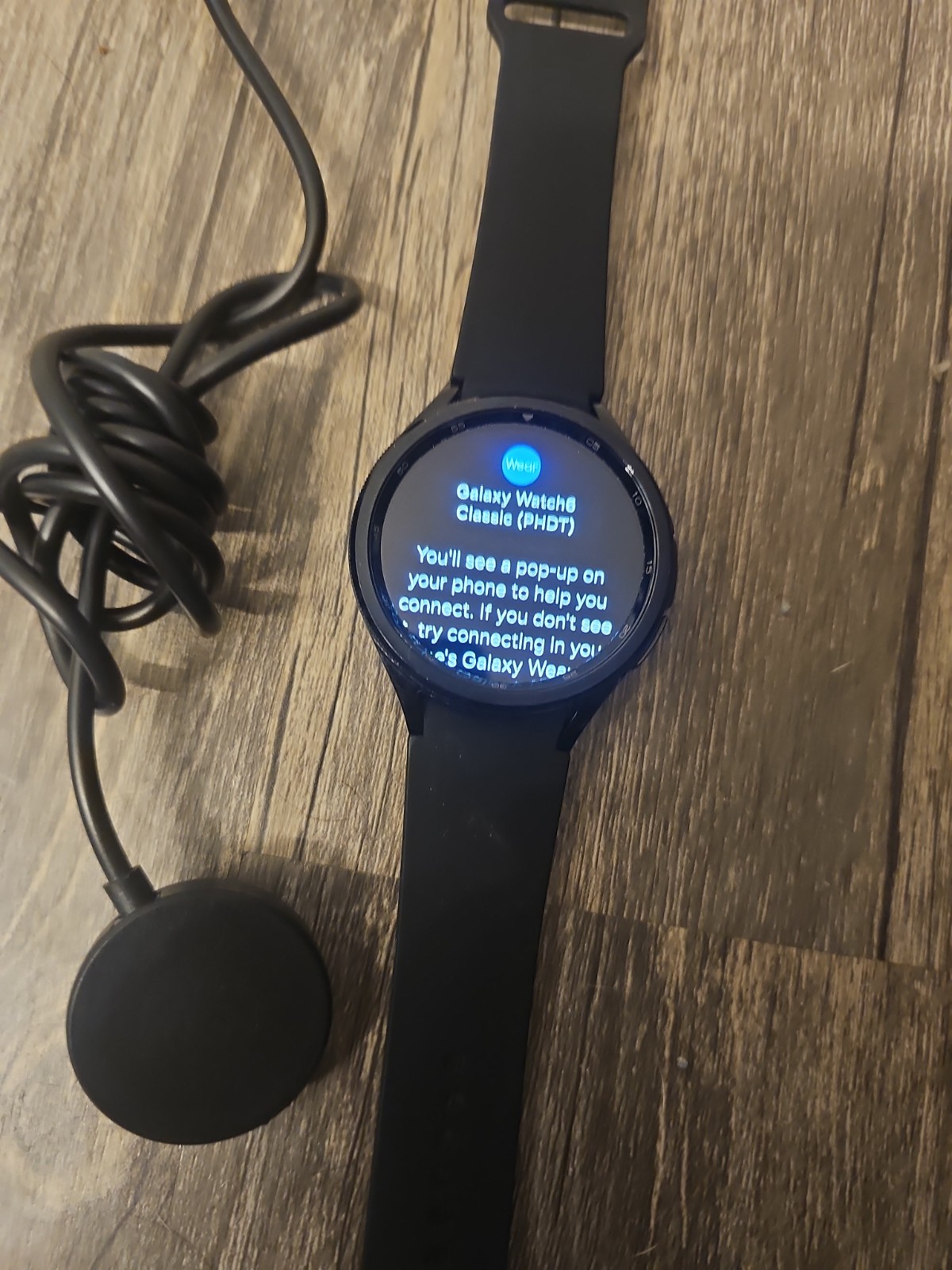 Samsung Galaxy Watch6 SM-R940 44mm Aluminum Case with Sport Band – Graphite