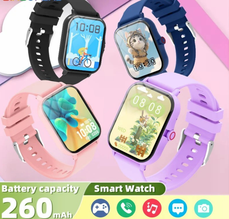 Kids Smart Watch Camera Games Music Player Birthday Gift Age 4-12