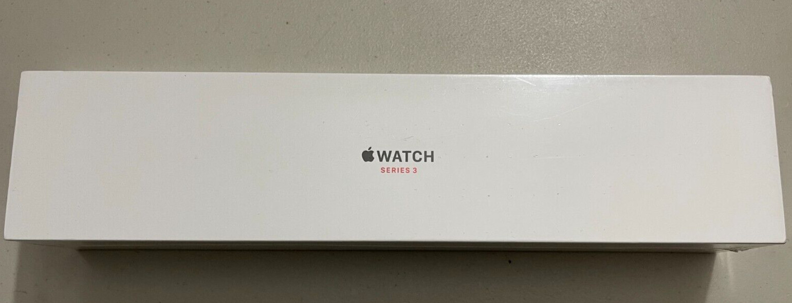 Apple Watch 3 38mm Silver Alum Case White Sport Band MTGG2LLA GPS + Cellular LTE
