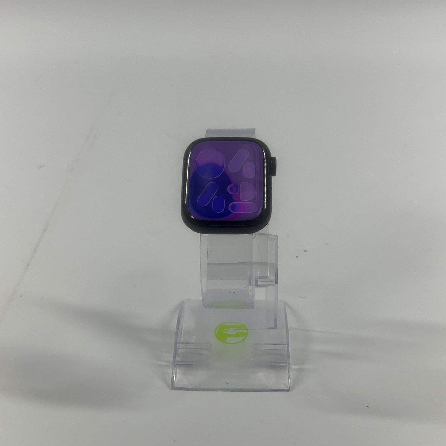 GPS Only Apple Watch Series 7 41MM Black Aluminum A2475 79 percent Face Only