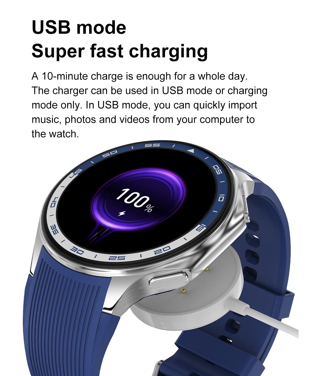 2024 Smart Watch Answer/Make Call for Android iPhone, 1.43″ AMOLED HD Screen
