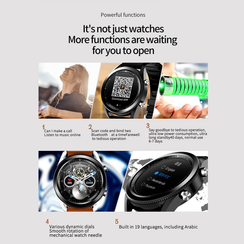 Sport Smart Watch Fitness Tracker Watches Sleep Monitor Pedometer for Women Men