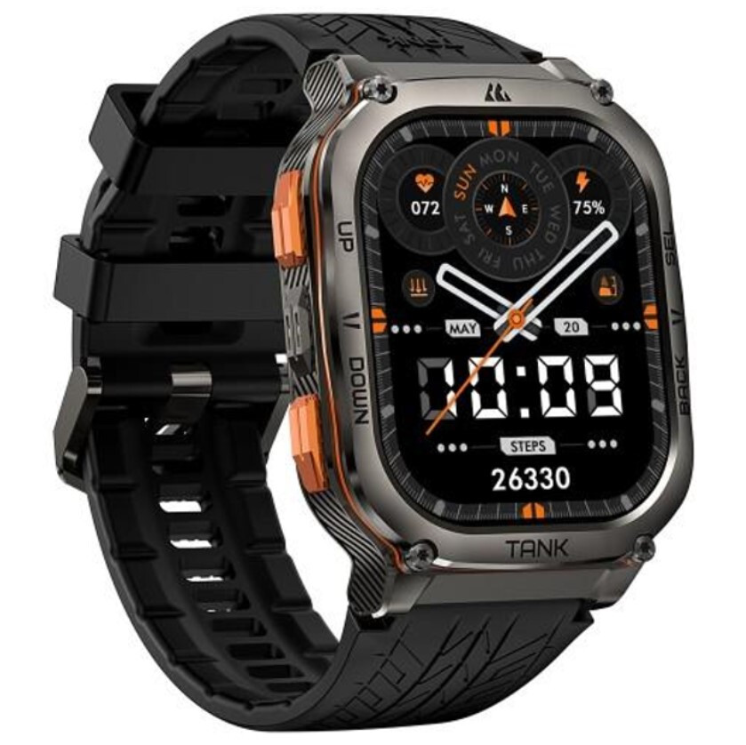 2024 KOSPET TANK M3 Ultra BLACK Special Edition GPS Smart Watch Sport NEW