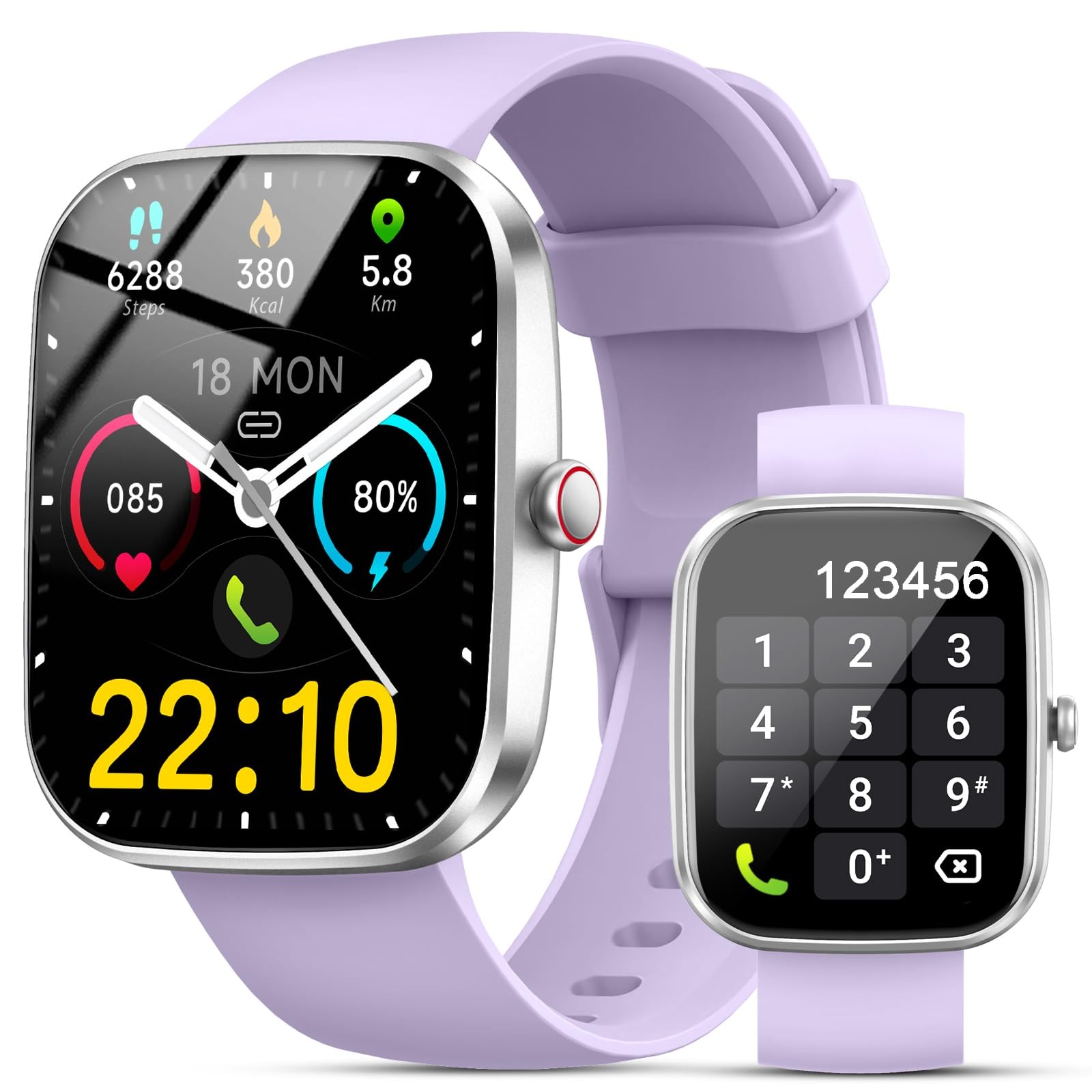 Smart Watch(Answer/Make Calls), 1.91″ Smartwatches for Women Men, Fitness Tra…