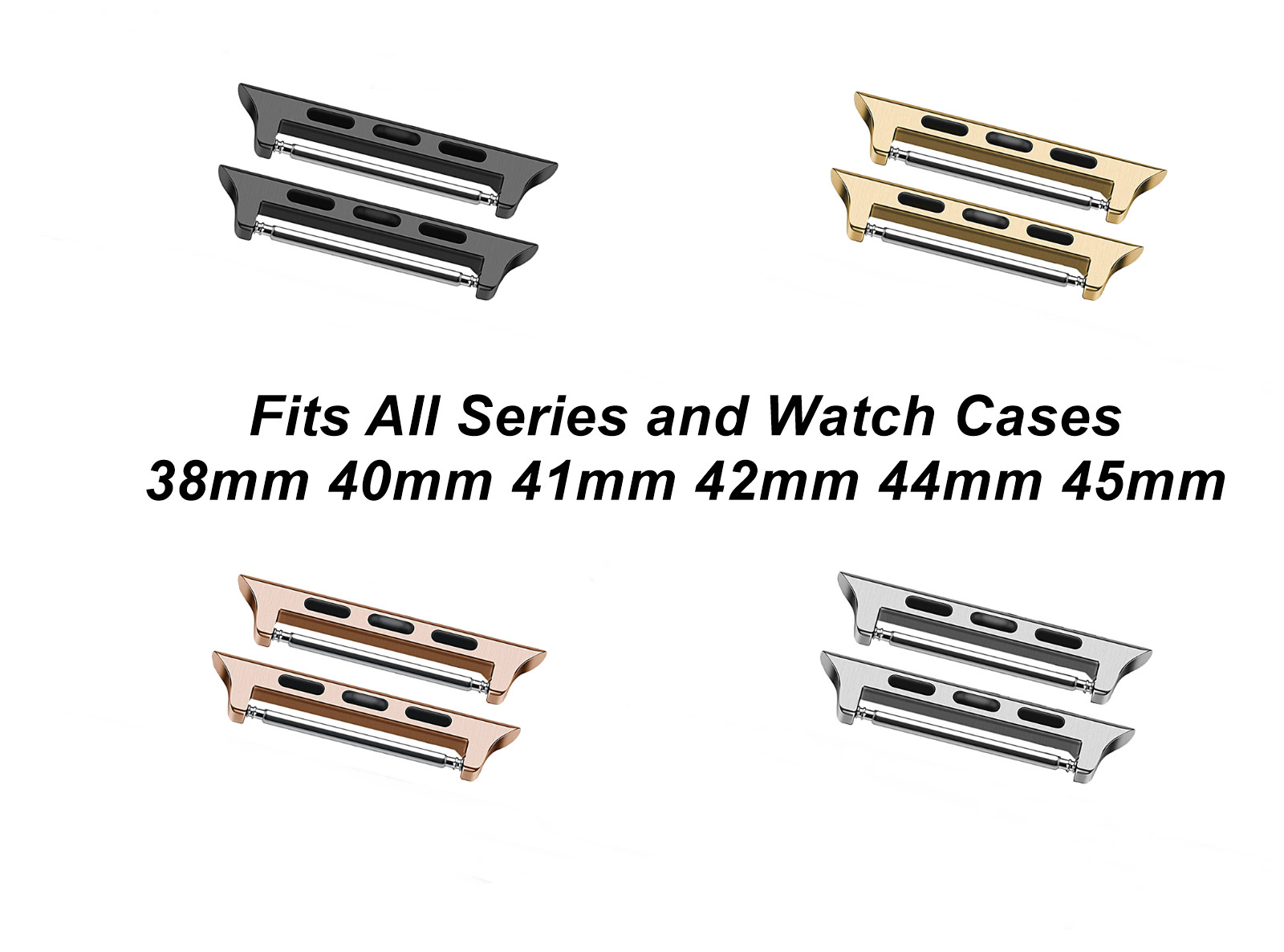 NEW Pin Connectors for Apple Watch 7 6 5 4 3 2 SE 38mm 40mm 41mm 42mm 44mm 45mm