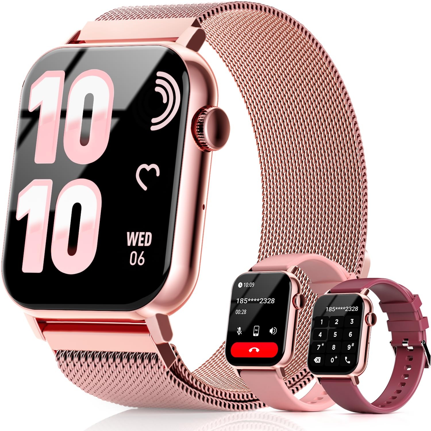 Trendia Smart Watches for Women, 1.83” HD Fitness Tracker with Answer/Make C…
