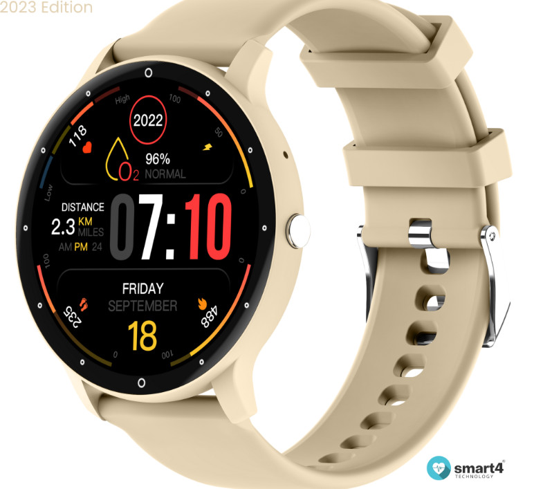 Smart Fitness Tracker Watch HR-Blood Pressure-Sleep Monitor Step&Calorie Counter