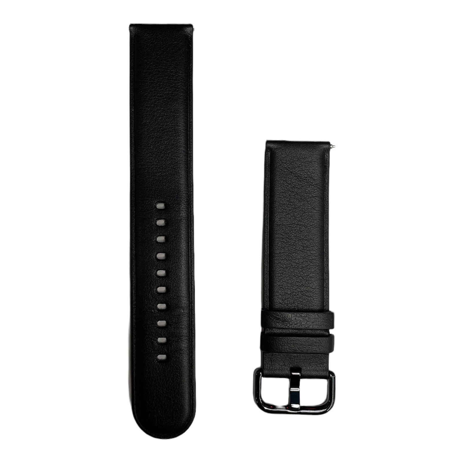 Original OEM Samsung Galaxy Active 2 SM-R825U 20mm Leather Wristband Band Black