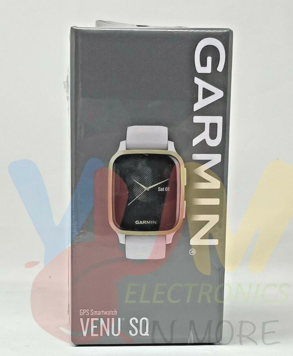 Garmin USA Venu SQ GPS Smartwatch 33mm Fiber-Reinforced Health Monitoring NEW