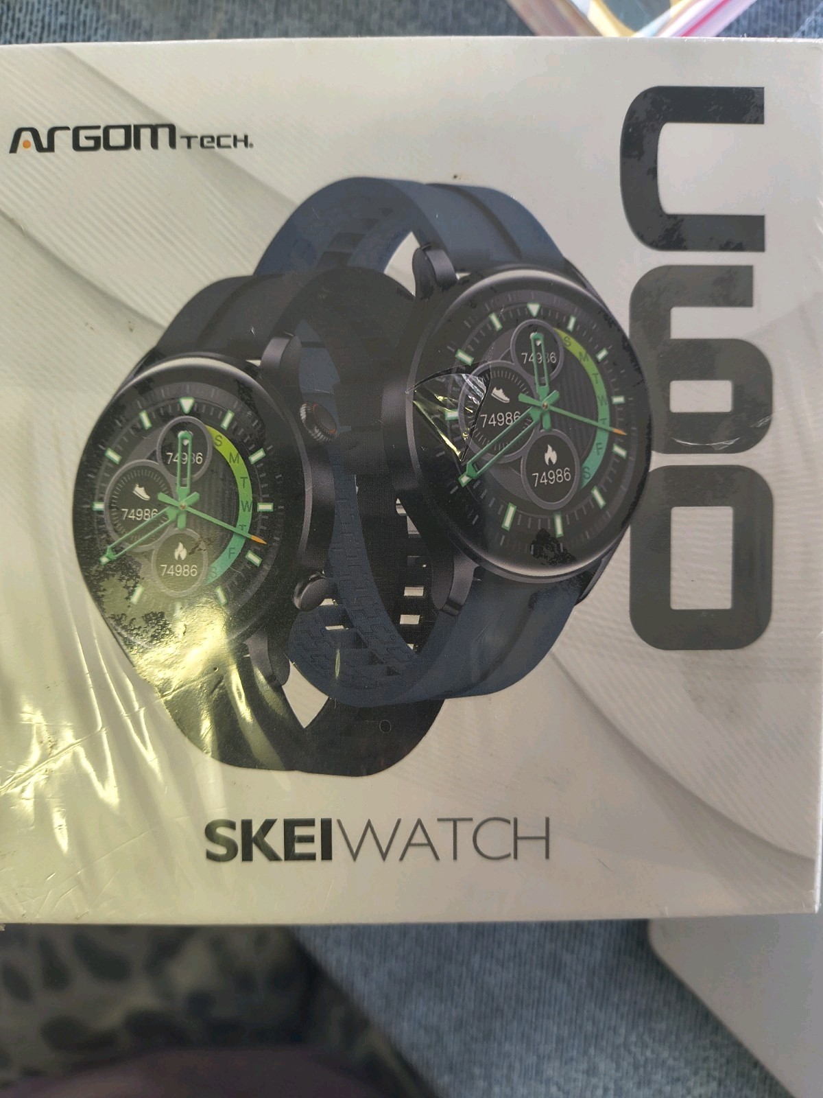 ArgomTech SKEIWATCH C60 Smart Watch black