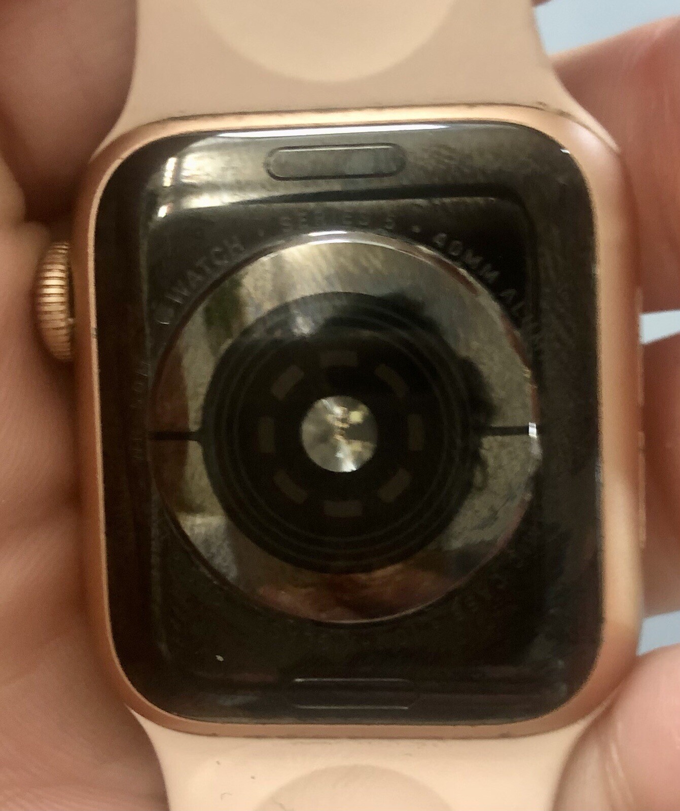 Apple Watch Series 5 40mm Rose Gold with Pink Sport Band
