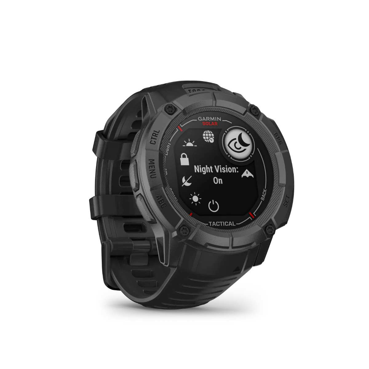 Garmin Instinct 2X Solar Tactical Edition, Black, (010-02805-13)