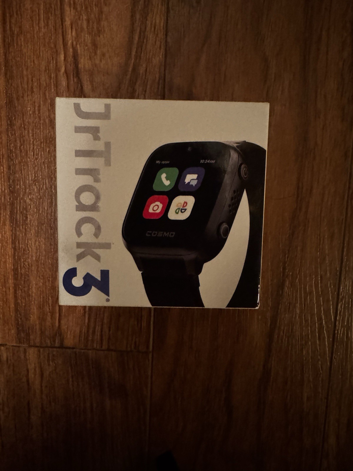 JrTrack 3 Smart Watch for Kids Cosmo, Calling, Texting, GPS Tracking, Black