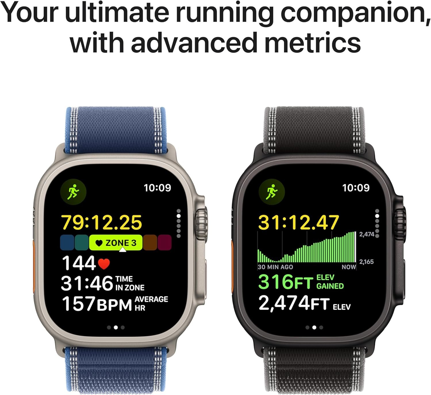 Apple Watch Ultra 3 GPS + Cellular 49mm Titanium Case Titanium Milanese Loop – L