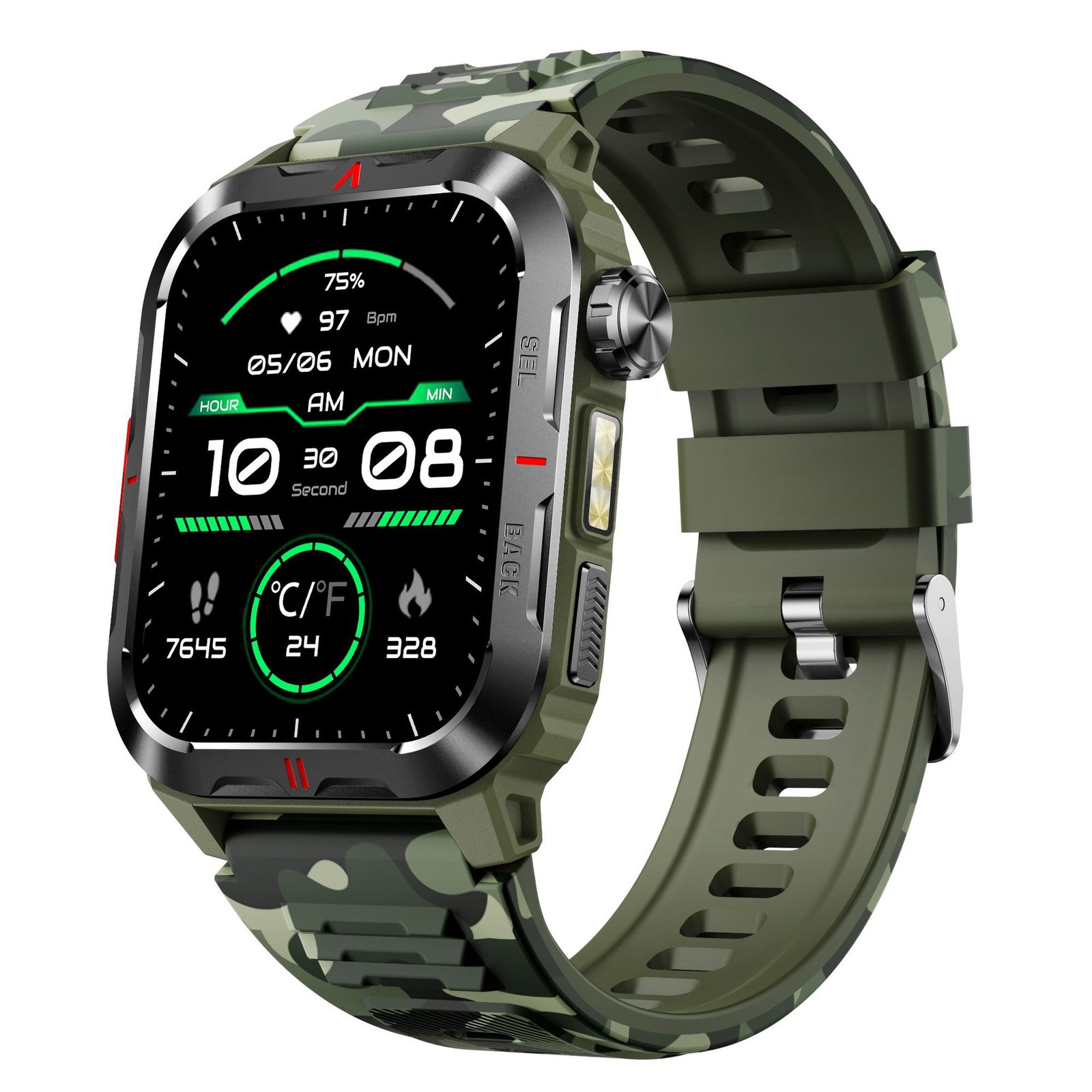 Smart Watch Wristwatch Health Monitoring Step Counting Multiple Sports Modes