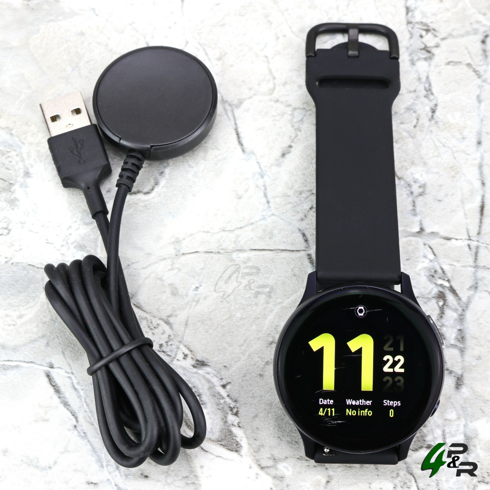 Samsung Galaxy Active 2 SM-R830 Smartwatch 40mm Black SM-R830NZKCXAR #P1