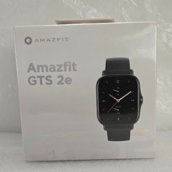 Amazfit GTS 2e 42.8mm Aluminum Case w/Silicone Strap Smart Watch -Obsidian Black