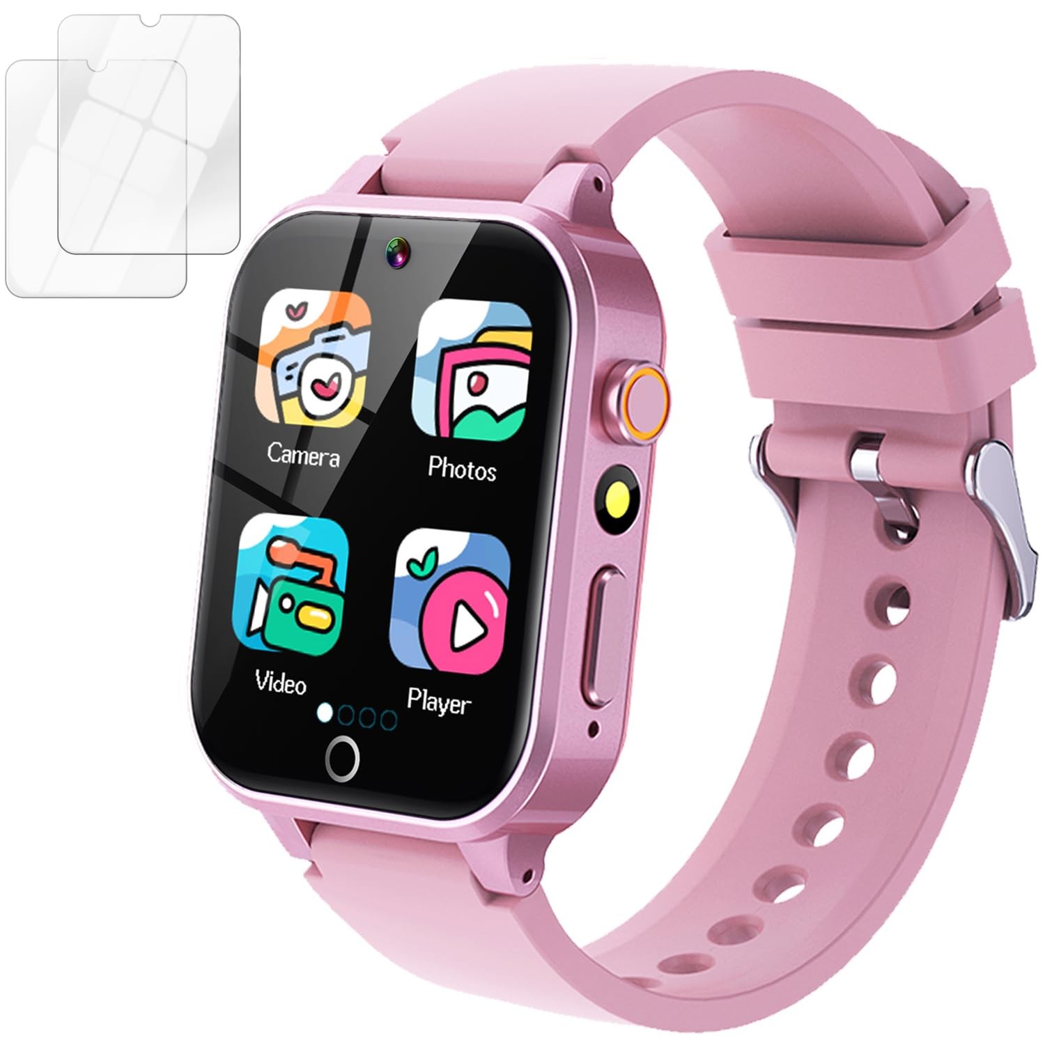 Kids Smart Watch Girls Gift for Girl Aged 6-12, HD TouchScreen Kids Watch wit…
