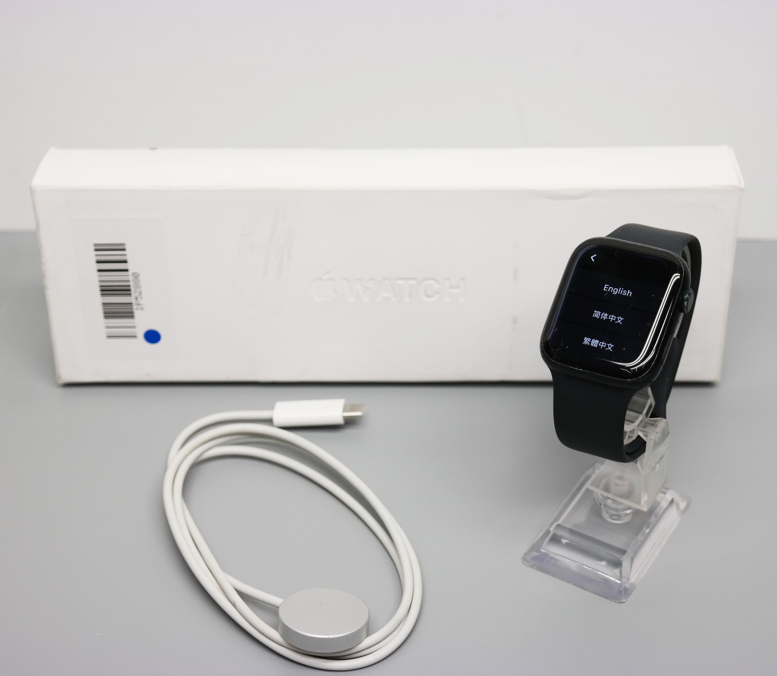 Apple Watch Series 9 45mm (GPS) Aluminum with Sport Band Midnight MR9A3LL/A