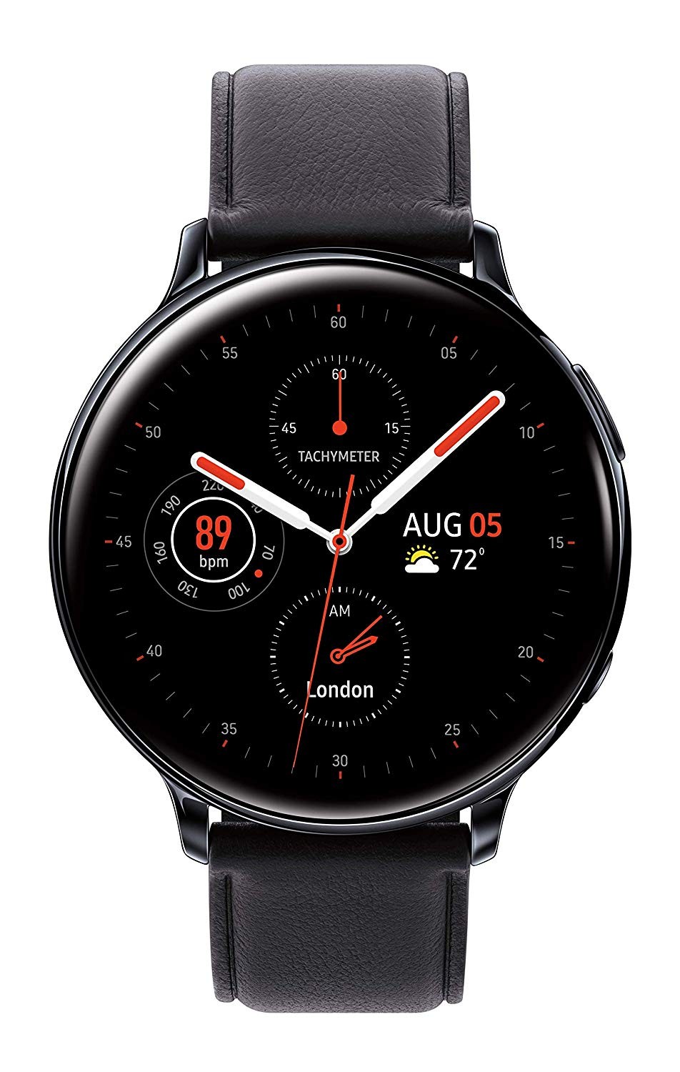 Samsung Galaxy Watch Active2 44mm LTE GPS SM-R825USKAXAR CRACKED SCREEN