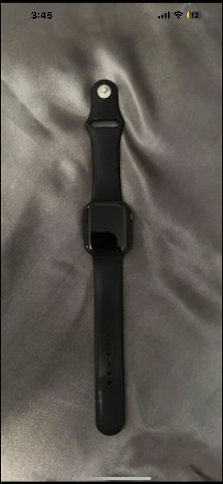 Apple Watch Series 6 40mm Space Gray Aluminum Case with Black Sport Band -…