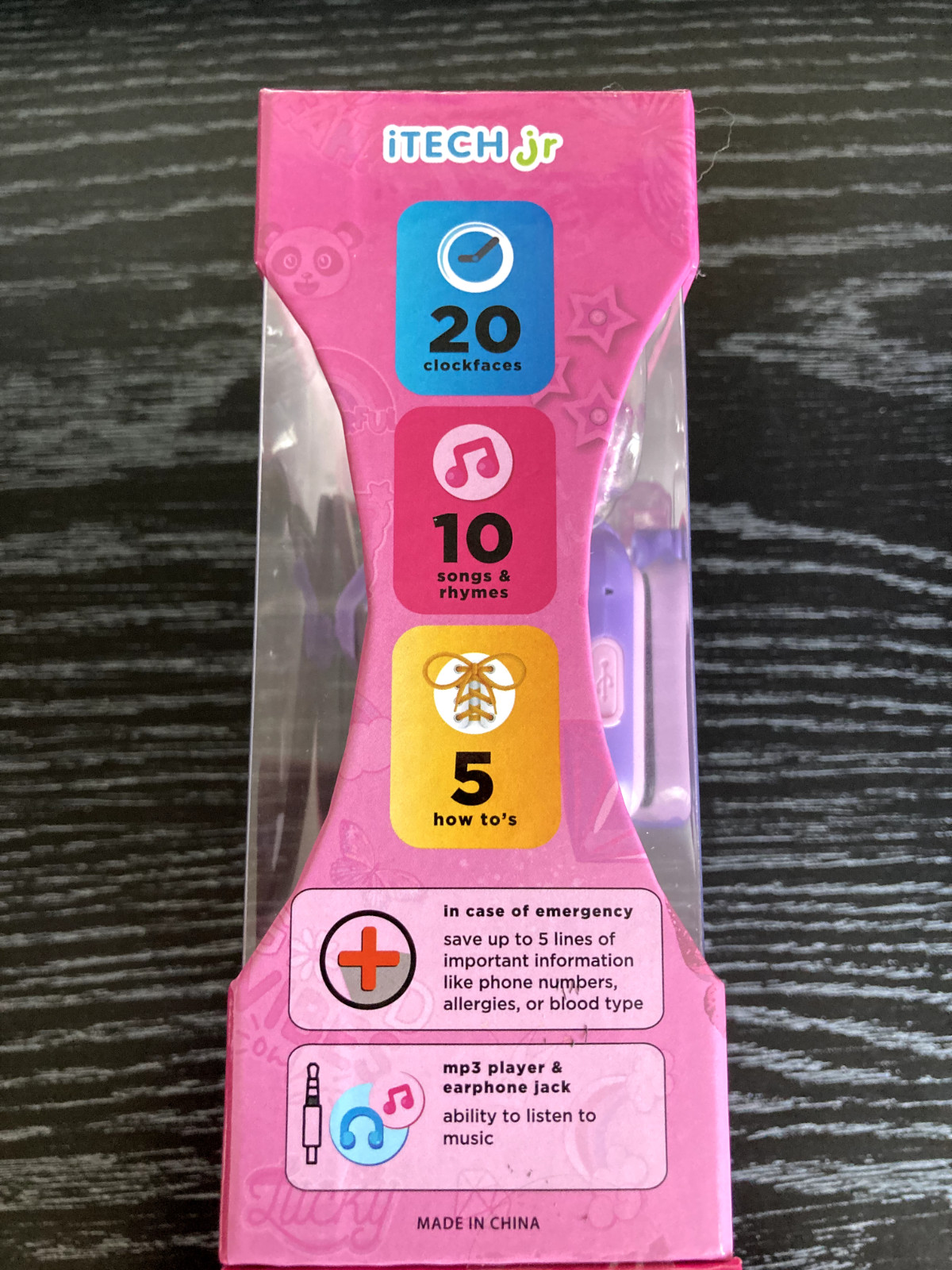Itech Jr. Kids Smartwatch Bonus Shark Earbuds W/MP3 Jack 25+ Games