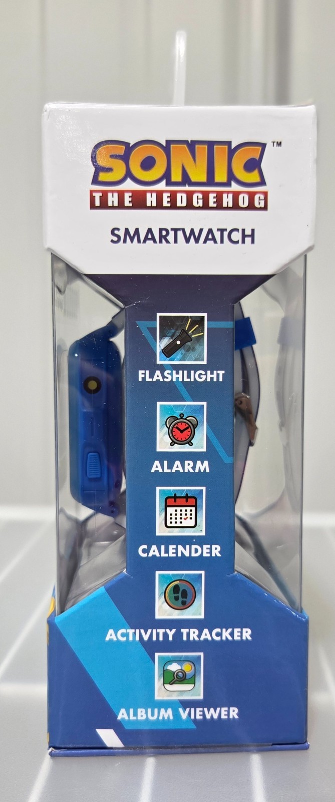 Sonic the Hedgehog Touchscreen Kids’ Smart Watch w/ Silicone Strap & 6 Games