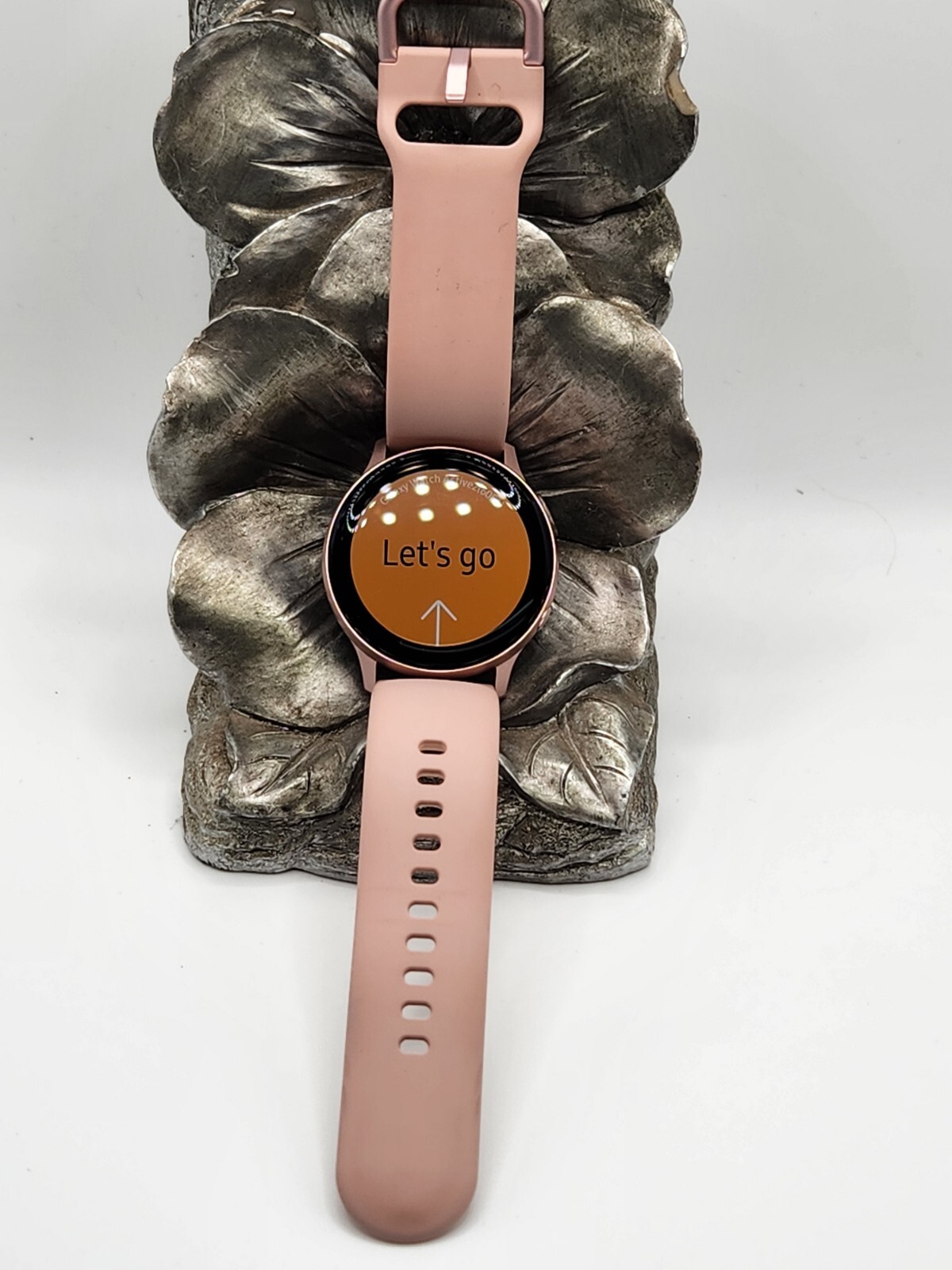 Samsung Galaxy Watch Active 2 SM-R830 40mm Aluminum Case,rose gold ,used # 159
