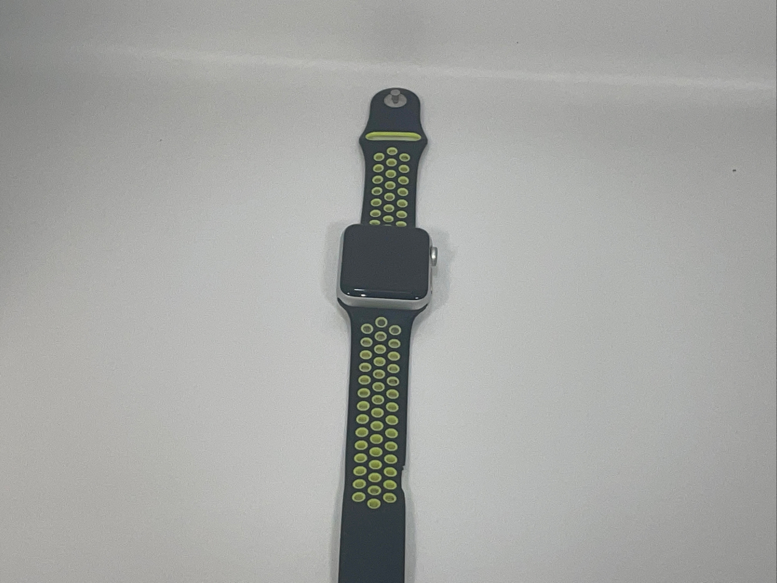 Apple Watch Series 3 42mm Silver with Black And Green Band