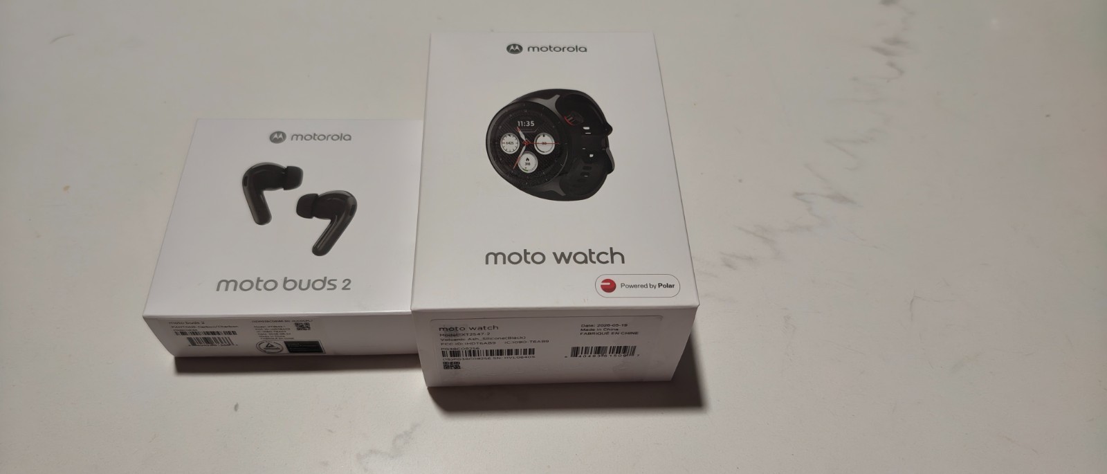 Motorola Moto Watch and Moto Buds 2 Combo – New Unopened Box